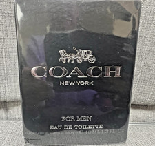 Coach New York Men Cologne 1.3oz 40ml Eau de Toilette Spray New SEALED AUTHENTIC