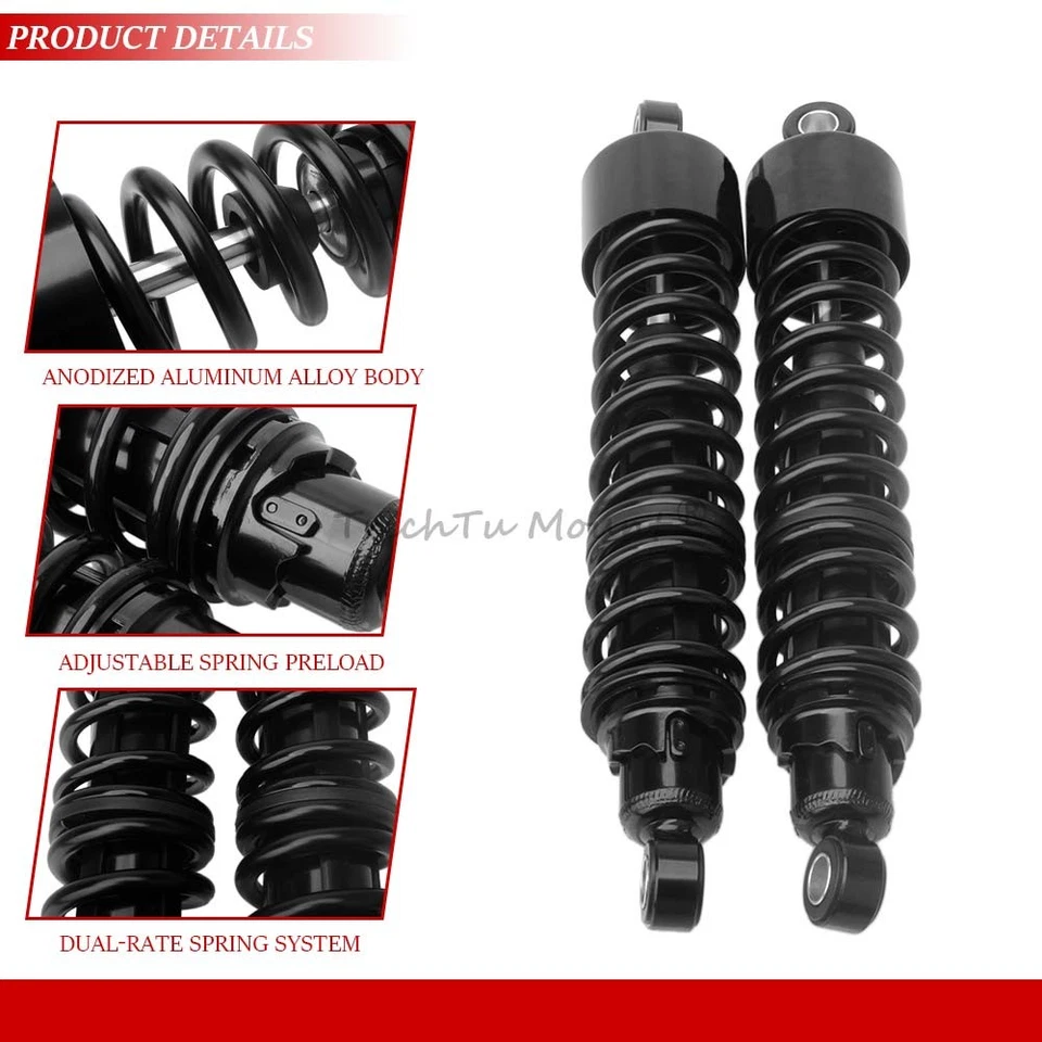Motorcycle Rear Shock Absorber Accessories For Harley Sportster XL883 1200 86-03 - Image 4 of 4