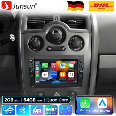 2+64GB Für Renault Megane II 2002-2009 Android14 Autoradio Carplay GPS NAVI SWC