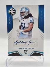 2019 Limited Rookie Auto One Of One Jahlani Tavai 1/1 RC