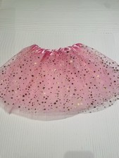 Star Pink Tulle Tutu Skirt For Kids