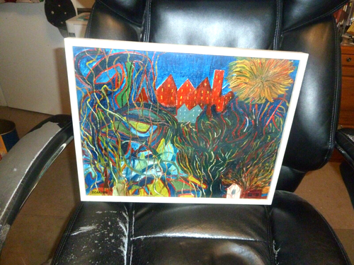 Original Oil on Canvasboard Expressionist Painting by Rolph Scarlett - Picture 15 of 15