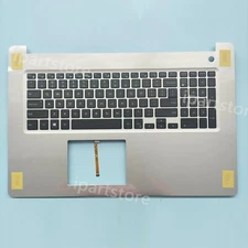 New For Dell Inspiron 17 5770 5775 Upper Case Palmrest Backlit Keyboard US