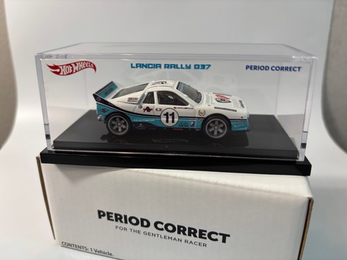 HOT WHEELS PERIOD CORRECT LANCIA Rally 037 11 w/box Great condition