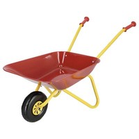 Rolly Toys Schubkarre Kinderschubkarre Rot Metallschubkarre
