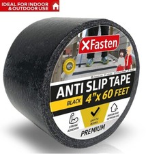 4" x 60 Ft Anti Slip Traction Tape Roll, Non Skid Safety Sticker Grip Safe Grit