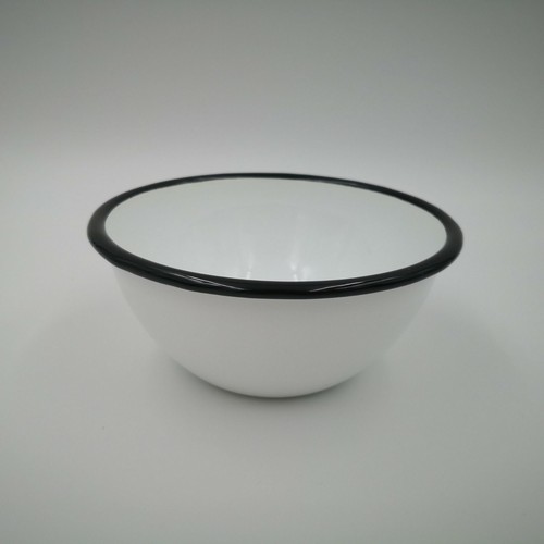 Enamel Snack Nibbles Bowls Tapas Pudding Bowl Bakery Dessert Baking Tray White - Picture 2 of 5