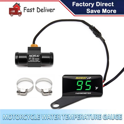 Koso Norxi Universal temperature sensor display thermometer Fahrenheit Meter