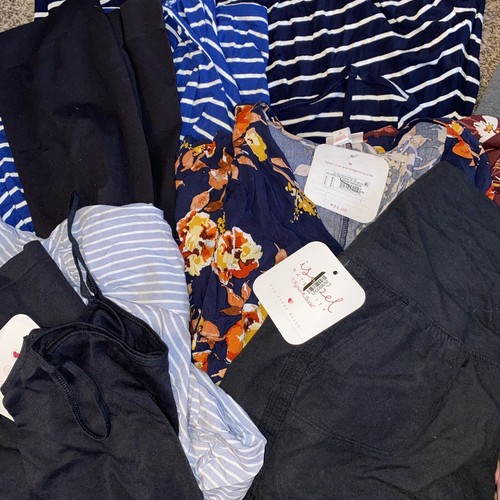 Maternity S Fashion Box Bundle Lot 8 Piece Women Clothing Dresses Tank Shorts Le - Picture 21 of 21