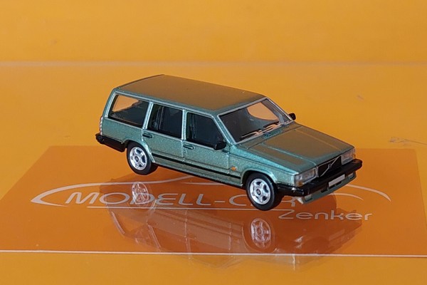 Brekina Pcx 870667 Volvo 740 Kombi HellgrüN-Met. 1985 1:87 Neu Modellauto-image