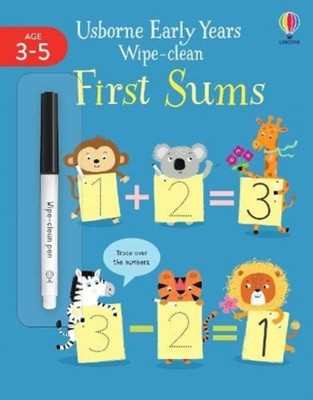  Frühe Jahre abwischbare erste Summen von Jessica Greenwell 9781474986700 Taschenbuch 