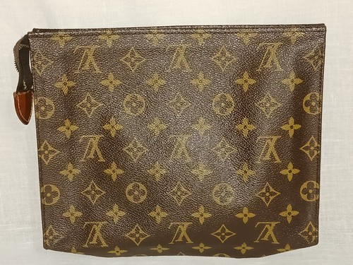 Authentic Louis Vuitton Toiletry Monogram Pouch Canvas Case-VTG  - Picture 20 of 20