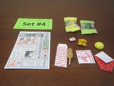 Re-ment Convenience Store #4 for Barbie Miniature Food Mart Snacks 2005