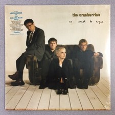 The Cranberries - No Need To Argue CLEAR & BLUE VINYL LP (Sealed/Gatefold) 2018
