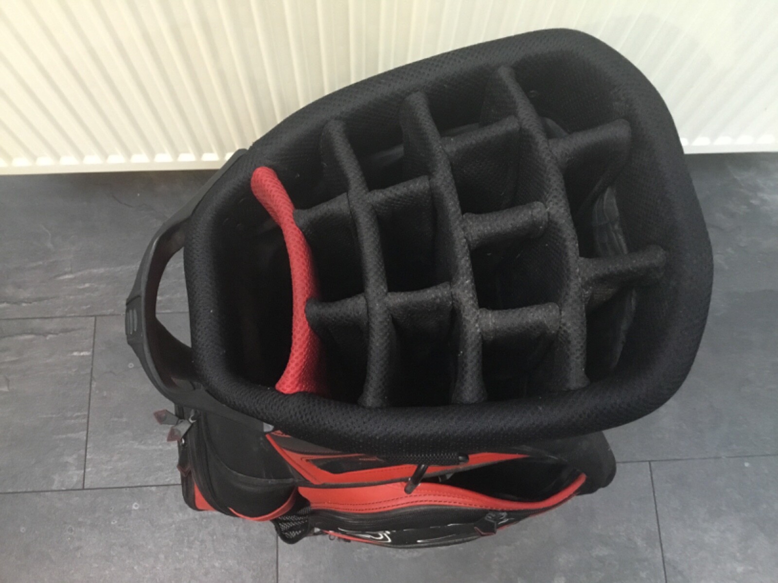 Callaway 14 Way Divider Trolley/Cart Golf Bag inc Hood Cover eBay