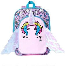 Unicorn Backpack - Two Pockets Plus mesh Side Pockets