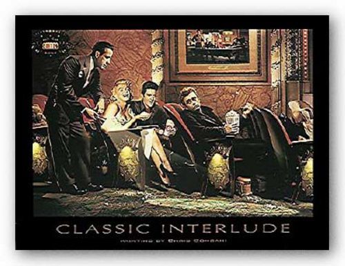 Classic Interlude by Chris Consani ELVIS MARILYN DEAN 14x11 - Foto 1 di 1