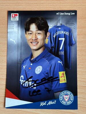 Jae Sung Lee Kieler SV Holstein Autogrammkarte original signiert #S13715