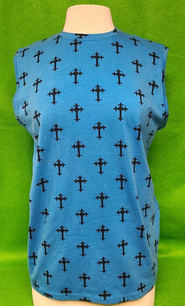 Versus Janani Versace Cotton Iconic Logo Shirt Size 36/50 Small NWT VINTAGE RARE