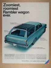 1966 AMC Rambler Classic 770 Cross Country Station Wagon vintage print Ad