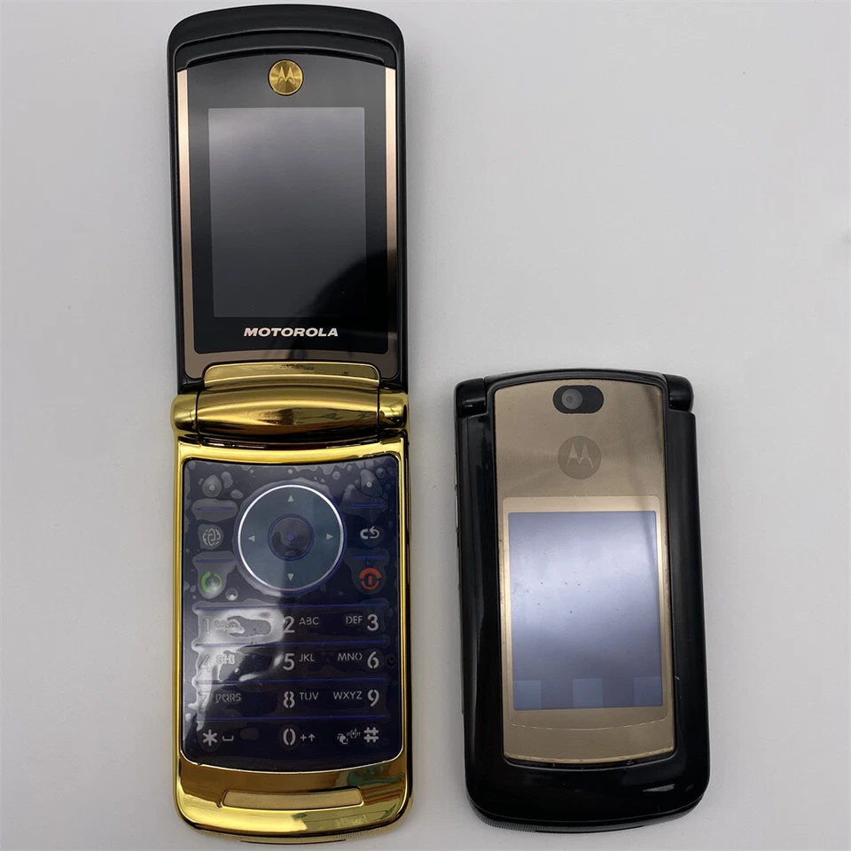 Motorola RAZR2 V8 GSM Unlocked Flip Phone 2MP MP3 Player Bluetooth 512MB/2GB - Image 3 of 4