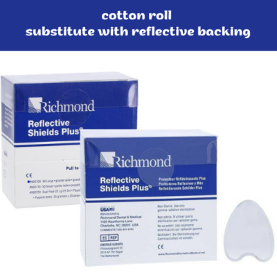Richmond Dental Reflective Shields Plus Moisture Abatement Pads Large 50/Pk