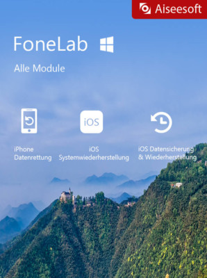 Aiseesoft FoneLab iOS Phone 3 Module für 6 Geräte zeitlich unbegrenzt Download