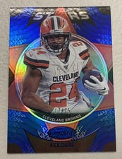 2020 Panini Certified Stars CS-NC Nick Chubb Blue Foil Parallel #17/75 Mint