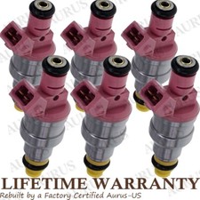 x6 OEM Bosch Fuel Injectors for 1997-1999 Dodge B1500 B2500 Dakota Ram 1500 3.9L