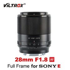 VILTROX 28mm F1.8 FE Full Frame Portrait Auto Focus Lens For Sony E-mount Camera