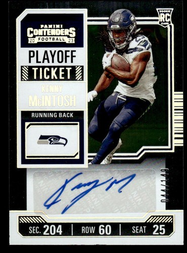 トレーディングカード PANINI 2023 Panini Prizm #339 Kenny McIntosh Rookie Variations