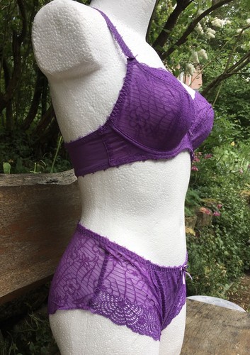 BH Set Freya Jolie lila 85D (38D), Slip M oder L - Bild 2 von 3