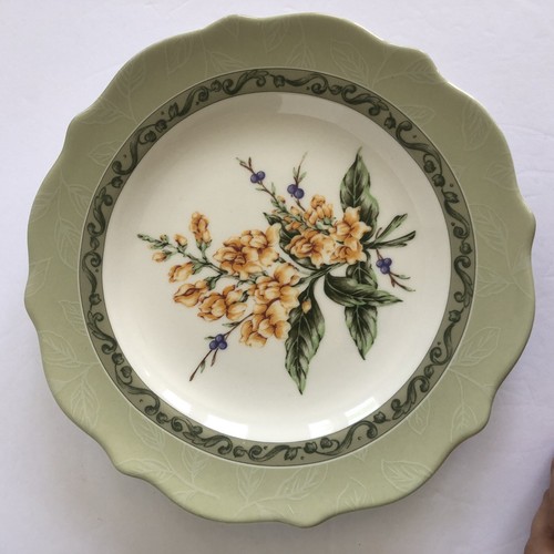 Princess House Vintage Garden 9" Luncheon Plates #1481 Lilac Hydrangea Set Of 8 - Picture 15 of 24