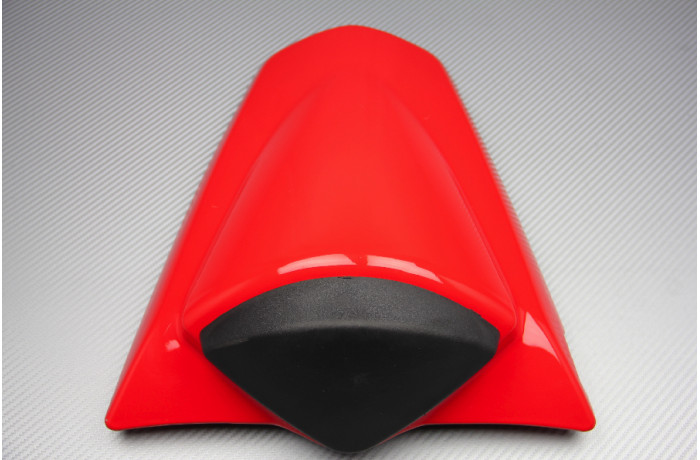 Capot de selle Ninja 250R rouge rigide avec fixation rapide, unghia monoposto aérodynamique