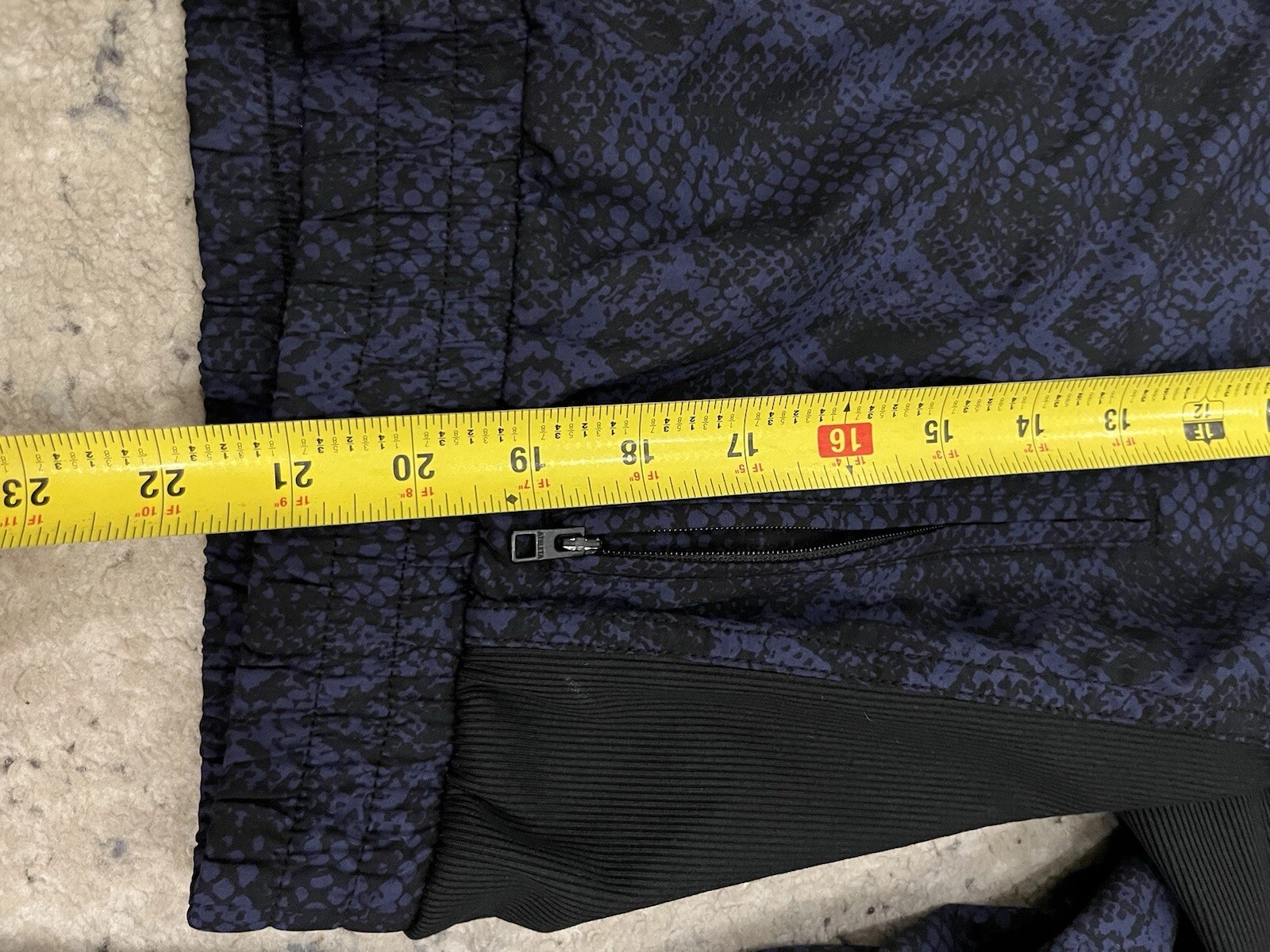athleta brooklyn track bomber snake print full zip jacket