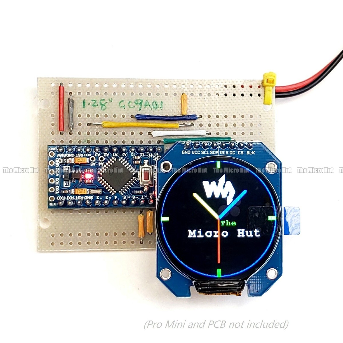 5 Display TFT Rotondi GC9A01 1,28" - 240x240 SPI Per Arduino E Microcontrollori
