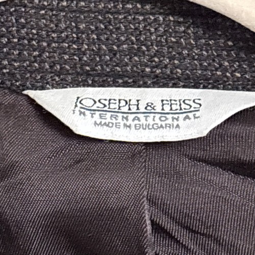 Joseph Feiss Sport Coat 44L Brown Lambswool Blazer Jacket Casual Classic - Picture 8 of 11