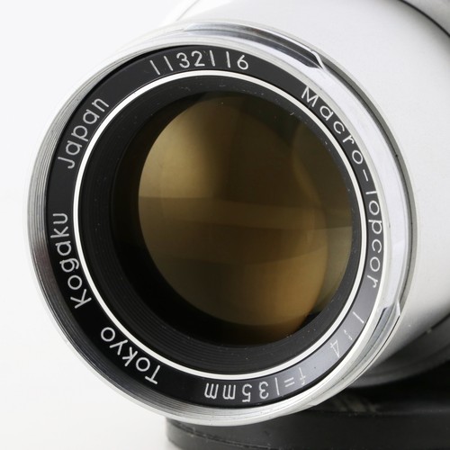 Lente de montaje Topcon Macro-Topcor 135 mm F/4 Exakta rara probada [COMO NUEVA] de JAPÓN - Imagen 3 de 13