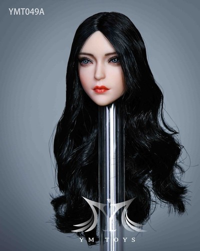 YMTOYS 1/6 YMT049A Girl Head Sculpt Carving For 12" Female PH TBL JO Figure Body - Picture 7 of 8