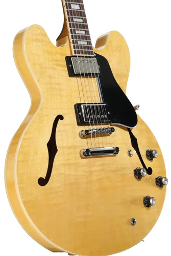 Semi-hollowbody Electric Guitar Gibson ES-335 Figured - Antique Natural