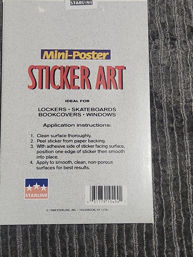✅️1998 The Intimidator Dale Earnhardt #3 Goodwrench Mini-Poster Sticker Art - Picture 4 of 4