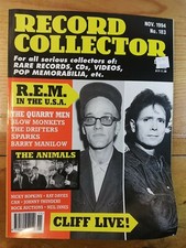 Record Collector Magazine No 183 Nov 1994 R.E.M. Blow Monkeys Manilow Animals