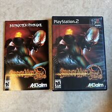 Shadow Man: 2econd Coming (PS2, Playstation 2) Complete w/ Registration **READ**