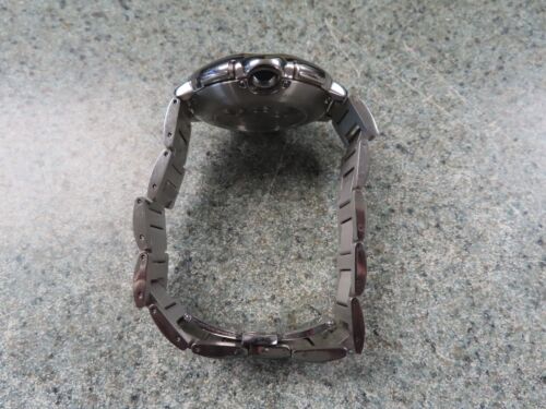 Orologio Meccanico Automatico Uomo - Quadrante Bianco Argento Cinturino Metallo Acciaio Inox - Foto 2 di 5