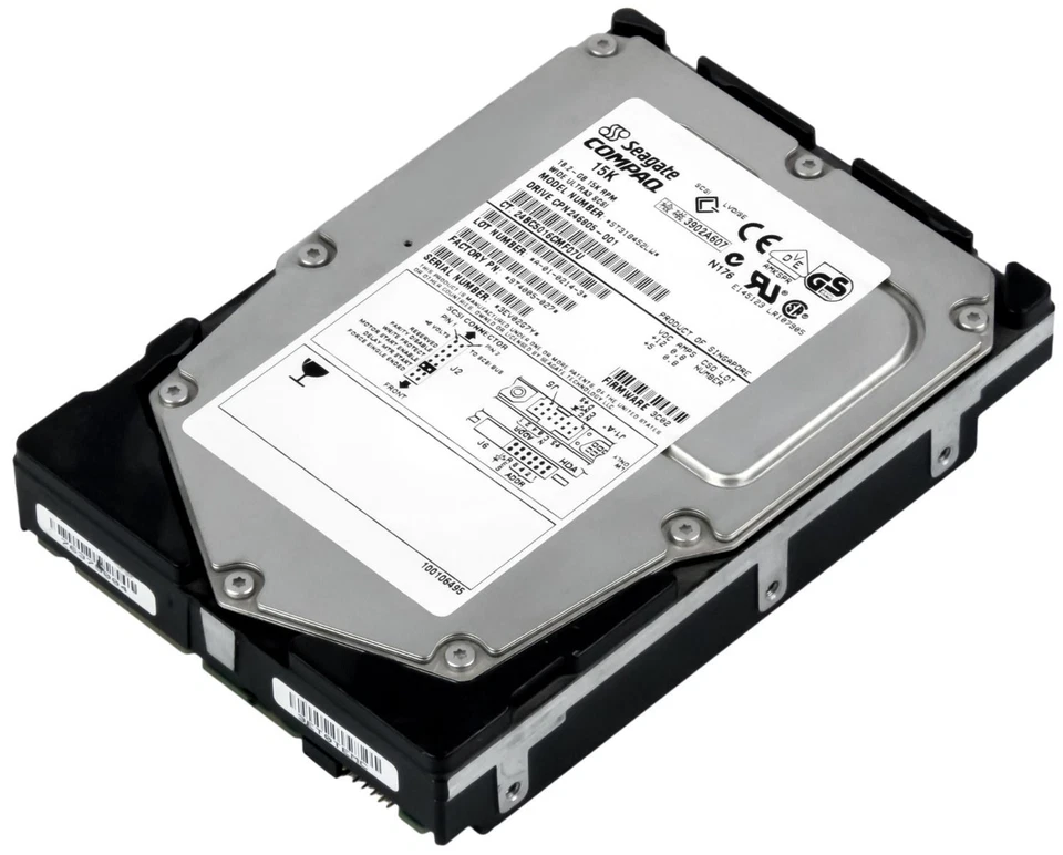 Hard Drive Compaq 246805-001 ST318452LW 18.2GB 15000U/Min 8MB SCSI U160 3.5'' - Image 3 of 3