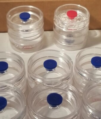 Zefon 37 mm Air Sampling Cassette 3 Pc W/0.8um MCE Filter 42 Count Box 738MCE
