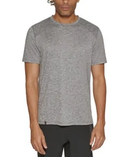 Bass Outdoor Men's Moisture-Wicking Stretch Performance Base Layer, Gray, XL