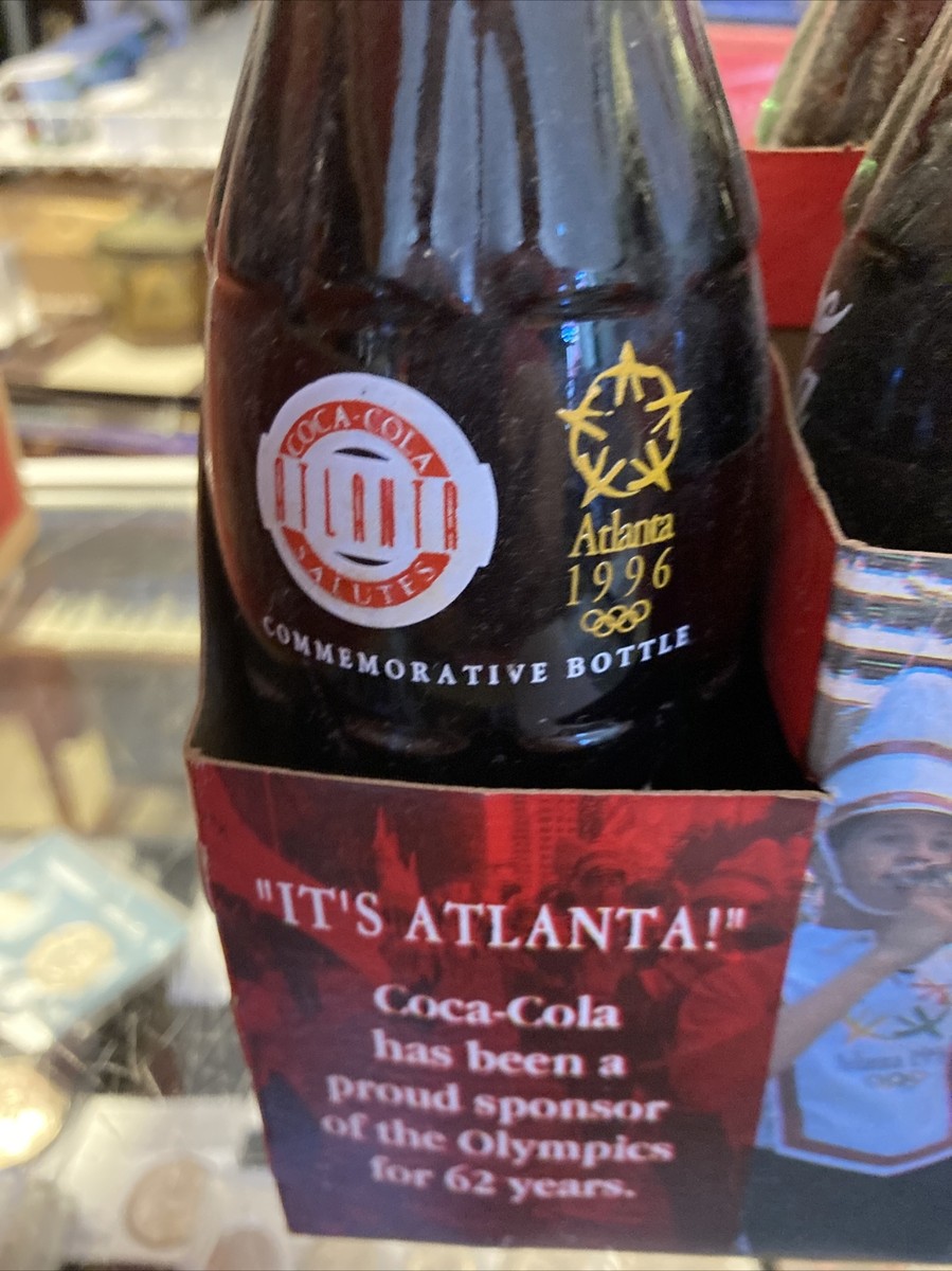 1996 ATLANTA OLYMPIC COCA COLA 6.5OZ BOTTLES NEW SIX PACK | eBay