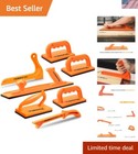 7-Piece Push Block & Stick Set for Woodworking - Max Grip Ergonomic Safety Kit