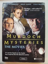 Murdoch Mysteries: The Movies 3 Films on 3 dvds Detective Show Series Canadian